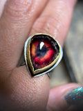 Eye of the Muse Tourmaline Ring Size 8